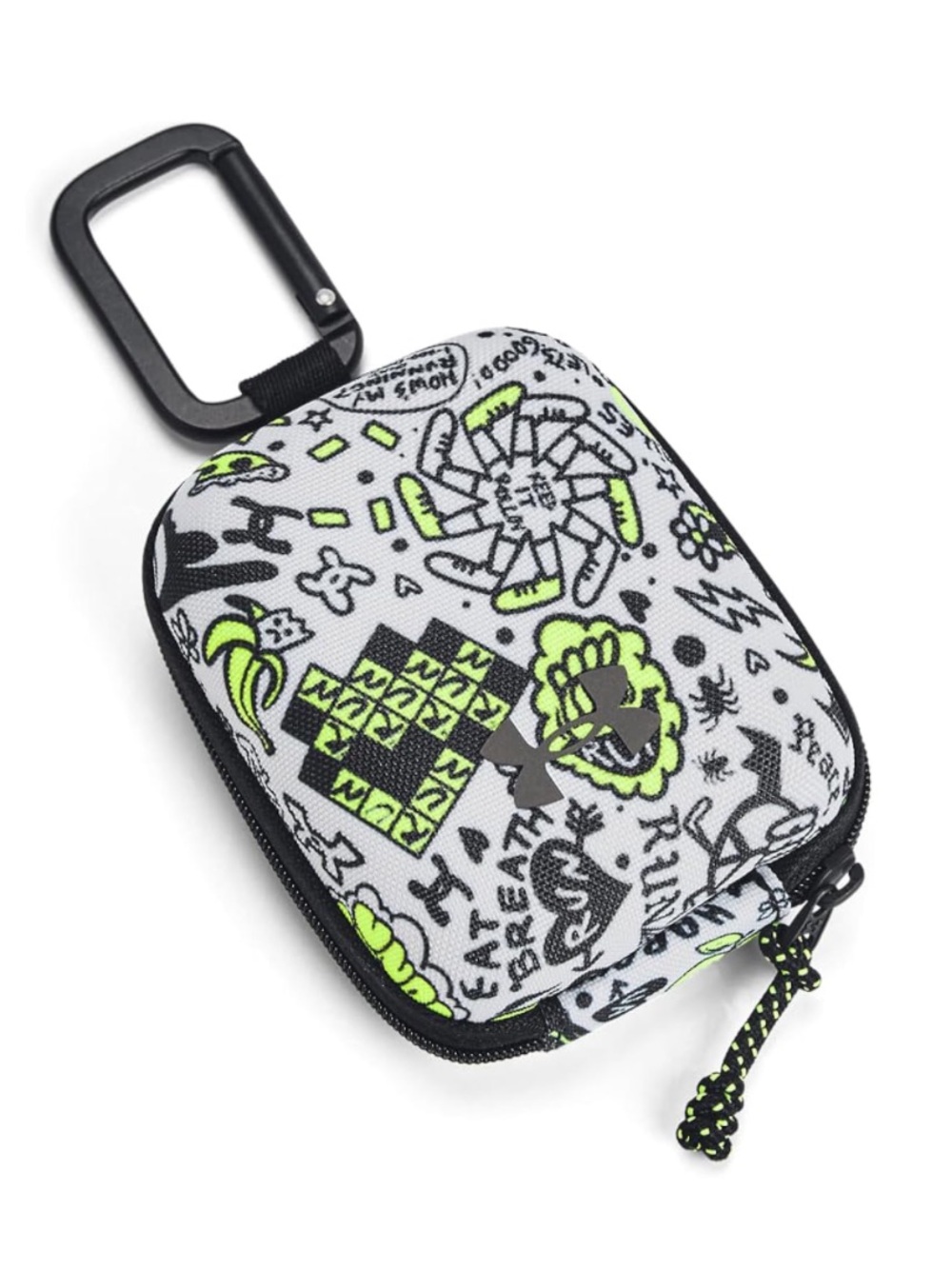 NEW Under Armour Micro Essentials Black Print Case
